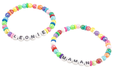 pulsera infantil nombre - Abalorios de Plástico – 10doigts.fr