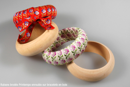 Ribbon Bracelet - 2 - Handicrafts for Creating Your Jewelry - 10doigts.com - Handicrafts for Creating Your Jewelry – 10doigts.fr