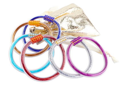 My Little Glitter Bracelets - 2 - Handicrafts for Creating Your Jewelry - 10doigts.com - Handicrafts for Creating Your Jewelry – 10doigts.fr