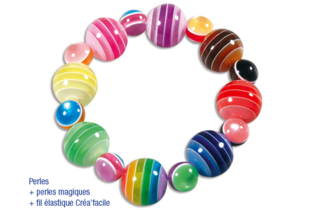 Bayadère Bead Bracelet - 2 - Handicrafts for Creating Your Jewelry - 10doigts.com - Handicrafts for Creating Your Jewelry – 10doigts.fr