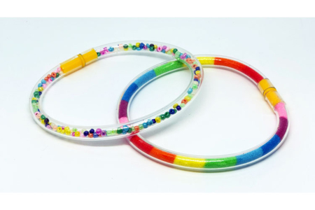Fillable Tube Bracelets - 6 Pieces - 12 - Bracelets - 10doigts.com - Bracelets – 10doigts.fr