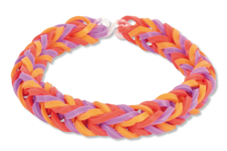 Pulseras elásticas LOOM arcoíris - Pulseras de hilos elásticos – 10doigts.fr
