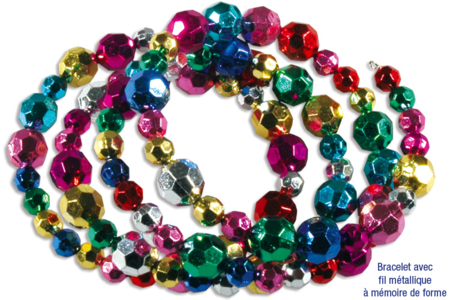 Chunky Faceted Bead Bracelets - 0 - Mother's Day Crafts - 10doigts.com - Mother's Day Crafts – 10doigts.fr