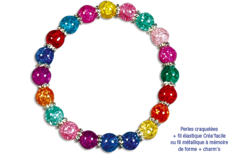 Cracked Bead Bracelets - 0 - Mother's Day Crafts - 10doigts.com - Mother's Day Crafts – 10doigts.fr