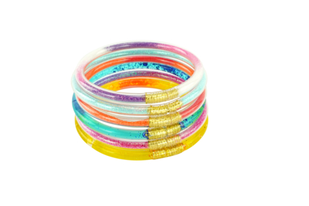 Fillable Tube Bracelets - 6 Pieces - 2 - Bracelets - 10doigts.com - Bracelets – 10doigts.fr