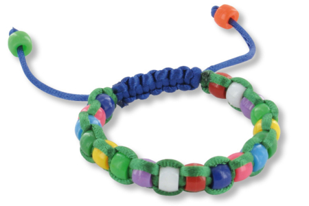 Shamballa Bracelets with Plastic Beads - 2 - Mother's Day Crafts - 10doigts.com - Mother's Day Crafts – 10doigts.fr