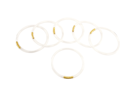 Fillable Tube Bracelets - 6 Pieces - 1 - Bracelets - 10doigts.com - Bracelets – 10doigts.fr