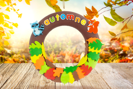 Manualidades Otoño Niños Corona - Actividades manuales Otoño – 10doigts.fr