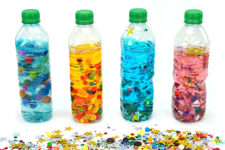 Manualidad Botella sensorial Niño Montessori - Actividades manuales Montessori para aprender manipulando – 10doigts.fr
