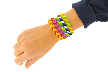 Make a Brazilian Bracelet - 3 - Handicrafts for Creating Your Jewelry - 10doigts.com - Handicrafts for Creating Your Jewelry – 10doigts.fr