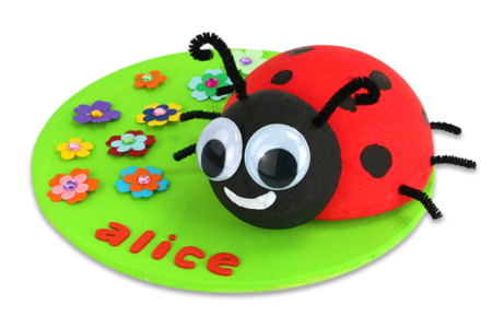 Manualidades Mariquita Niño - Actividades manuales sobre el tema de la naturaleza para los niños – 10doigts.fr
