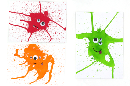 Manualidades de Halloween Monstruo - Actividades manuales Halloween – 10doigts.fr