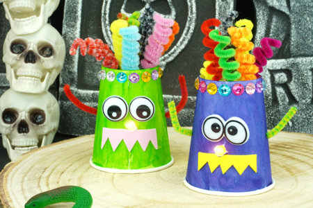 Manualidades Halloween Monstruo Niño - Actividades manuales Halloween – 10doigts.fr