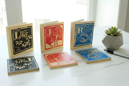Cuaderno de líneas, cubierta kraft - Álbumes y cuadernos – 10doigts.fr