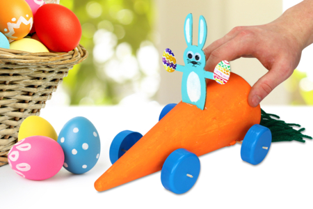 Manualidades Pascua Coche Zanahoria - !! Viejitos tutoriales a eliminar !! – 10doigts.fr
