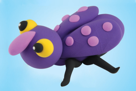 Modeling Clay Beetle - 1 - Modeling Crafts - 10doigts.com - Modeling Crafts – 10doigts.fr