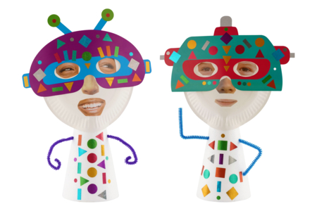 manualidades superhéroes niños - Actividades manuales Carnaval, Martes de Carnaval – 10doigts.fr