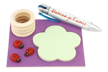 Personalized Memo and Pen - 3 - Mother's Day Crafts - 10doigts.com - Mother's Day Crafts – 10doigts.fr