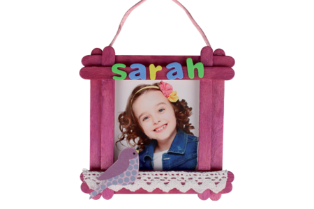 Popsicle Stick Frame - 2 - Mother's Day Crafts - 10doigts.com - Mother's Day Crafts – 10doigts.fr