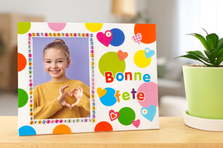 White Cardboard Photo Frame for Display - Cardboard Frames – 10doigts.fr