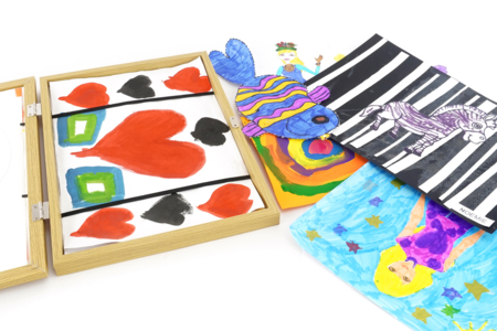 Children's Drawing Frame - 5 - Wooden Photo Frames - 10doigts.com - Wooden Photo Frames – 10doigts.fr