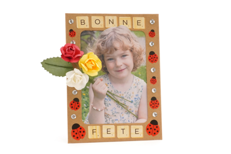 cadre DIY idée cadeau fête des mères - Manualidades día de la madre – 10doigts.fr