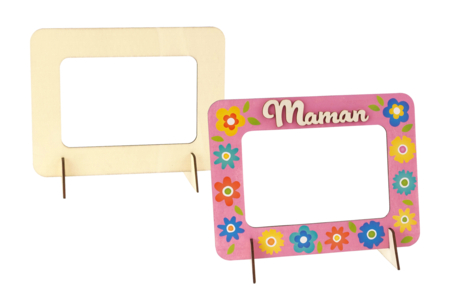 Mega pack of wooden frames - 30 pieces - 3 - Wooden Photo Frames - 10doigts.com - Wooden Photo Frames – 10doigts.fr