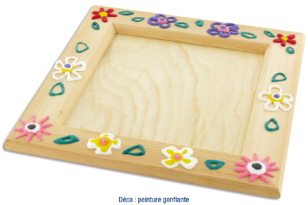 3D Decorative Frame or Tray - 2 - DIY Home Decor Crafts - 10doigts.com - Handicrafts Home Decor DIY – 10doigts.fr