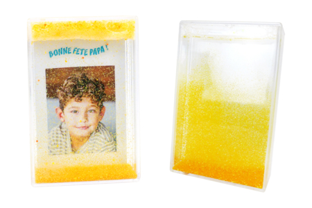 Glitter Frame to Shake - 1 - Snow globe, Bell - 10doigts.com - Snow globe, Bell – 10doigts.fr