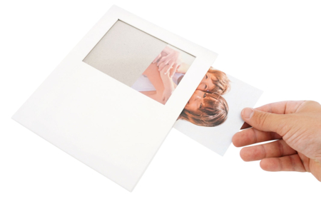 White Cardboard Photo Frame for Display - 4 - Cardboard Frames - 10doigts.com - Cardboard Frames – 10doigts.fr