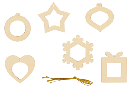 marcos de madera noël - Decoraciones de Navidad de madera – 10doigts.fr