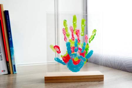 Acrylic Frames + Base - 23 cm - 2 - Wooden Photo Frames - 10doigts.com - Wooden Photo Frames – 10doigts.fr