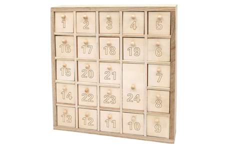 Wooden Advent Calendar - 1 - Advent Calendars - 10doigts.com - Advent Calendars – 10doigts.fr