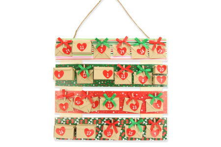 Glossy Paper with Christmas Patterns - 96 Sheets - 4 - Christmas Theme - 10doigts.com - Christmas Theme – 10doigts.fr