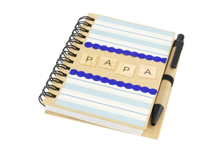 Kraft Card Notebook + Pen - 4 - Albums and Notebooks - 10doigts.com - Albums and Notebooks – 10doigts.fr