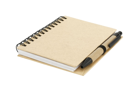 Kraft Card Notebook + Pen - 1 - Albums and Notebooks - 10doigts.com - Albums and Notebooks – 10doigts.fr