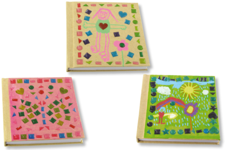 Cuaderno de líneas, cubierta kraft - Álbumes y cuadernos – 10doigts.fr