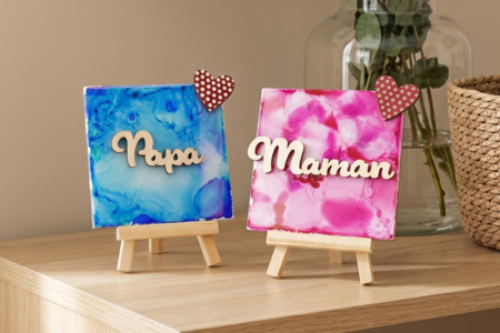 carreau cadeau fête des parents DIY - Mother's Day Crafts – 10doigts.fr