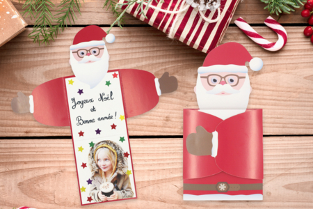 Christmas Card Kit "Cuddle" - 6 Cards - 1 - Christmas Creative Kits for Children - 10doigts.com - Christmas Creative Kits for Children – 10doigts.fr