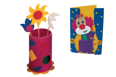 Corrugated Cardboard Rolls - Choose Your Colors - 4 - Corrugated cardboard - 10doigts.com - Corrugated cardboard – 10doigts.fr
