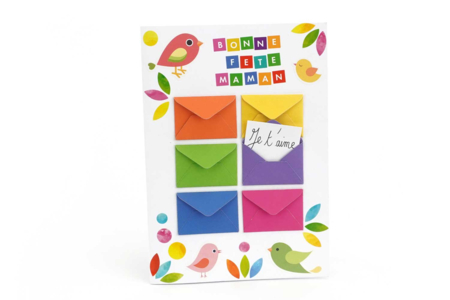 Mini Paper Envelopes - 24 Pieces - 4 - Cards - 10doigts.com - Cards – 10doigts.fr