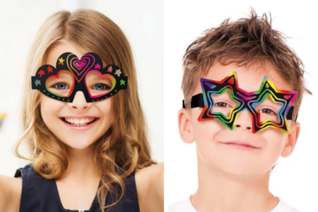 Cartas de rascar: gafas - Cartas para rascar, para puntear – 10doigts.fr