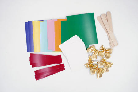 tarjetas de colores pop up regalos - Cartas de felicitación – 10doigts.fr