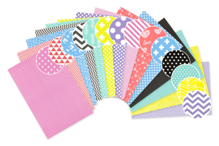 Geometric Pattern Papers - 14 Sheets - 1 - A4 Papers - 10doigts.com - A4 Papers – 10doigts.fr