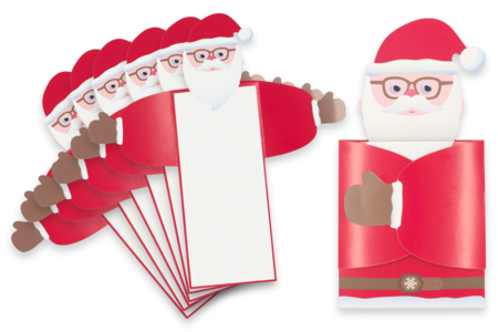 Christmas Card Kit "Cuddle" - 6 Cards - 3 - Christmas Creative Kits for Children - 10doigts.com - Christmas Creative Kits for Children – 10doigts.fr