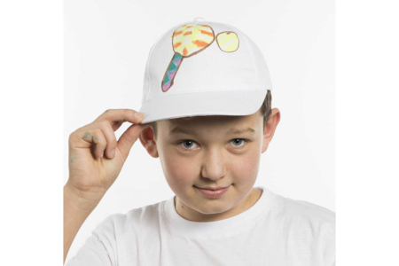 gorro de pintura infantil - Algodón, lino - Textiles – 10doigts.fr