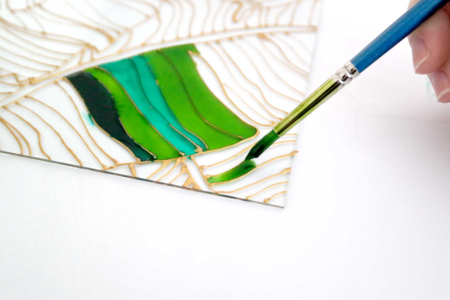Relief Outline - Gold - 5 - Glass and Ceramics Paint - 10doigts.com - Glass and Ceramics Paint – 10doigts.fr