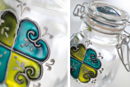 Relief Paste - Silver - 3 - Glass and Ceramics Paint - 10doigts.com - Glass and Ceramics Paint – 10doigts.fr