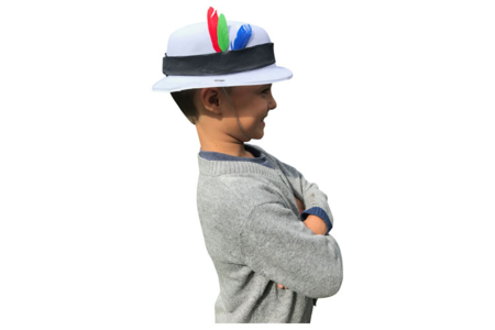 Chapeaux blancs à décorer - Crowns and Hats for Carnival: Creative Activities for Children – 10doigts.fr