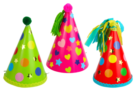 Colored Cardboard Cones, Bright Colors - 6 Pieces - 2 - DIY Costumes - 10doigts.com - DIY Costumes – 10doigts.fr